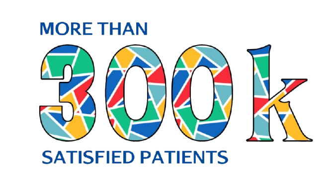 300K satisfied patients